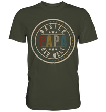 Laden Sie das Bild in den Galerie-Viewer, Bester Papa der Welt Vatertag Geschenk Vintage Vater T-Shirt