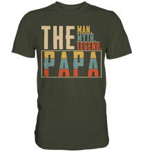 Laden Sie das Bild in den Galerie-Viewer, Bester Papa Ever Vatertag Geschenk Retro Vater T-Shirt