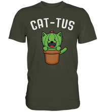 Laden Sie das Bild in den Galerie-Viewer, Kaktus Katze T-Shirt
