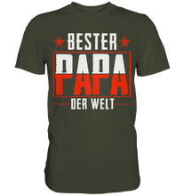 Laden Sie das Bild in den Galerie-Viewer, Bester Papa Vatertag Geschenk Vater T-Shirt