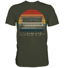 Laden Sie das Bild in den Galerie-Viewer, Retro Modular Synthesizer Musikproduzent Analog Japan T-Shirt