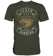 Laden Sie das Bild in den Galerie-Viewer, Jeden Sonntag American Football T-Shirt