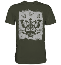 Laden Sie das Bild in den Galerie-Viewer, Skelett Schmetterling Insekten T-Shirt
