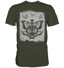 Laden Sie das Bild in den Galerie-Viewer, Skelett Schmetterling Insekten T-Shirt