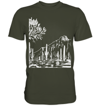 Laden Sie das Bild in den Galerie-Viewer, Sukkulenten Wüste Landschaft Kaktus T-Shirt