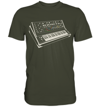 Laden Sie das Bild in den Galerie-Viewer, Modular Synthesizer Analog Retro Elektro Musik T-Shirt