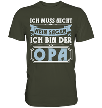 Laden Sie das Bild in den Galerie-Viewer, Ich bin der Opa Lustig Vatertag Geschenk Großvater T-Shirt