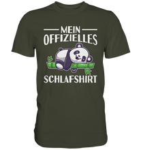 Laden Sie das Bild in den Galerie-Viewer, Offizielles Schlafshirt Nachthemd Schlafanzug Pyjama Panda T-Shirt