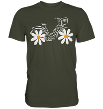 Laden Sie das Bild in den Galerie-Viewer, Fahrrad Gänseblümchen Shirt Garten Fahrradfahrer Gärtner