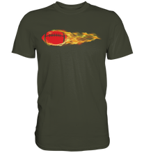 Laden Sie das Bild in den Galerie-Viewer, Brennender American Football T-Shirt