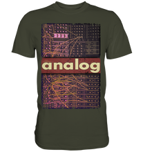 Laden Sie das Bild in den Galerie-Viewer, Analog Modular Synthesizer Retro Synth Produzent T-Shirt
