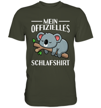 Laden Sie das Bild in den Galerie-Viewer, Offizielles Schlafshirt Nachthemd Schlafanzug Pyjama Koala T-Shirt