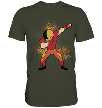 Laden Sie das Bild in den Galerie-Viewer, Dabbing American Football Spieler T-Shirt