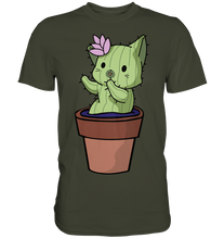 Laden Sie das Bild in den Galerie-Viewer, Süßes Kaktus Katzen T-Shirt
