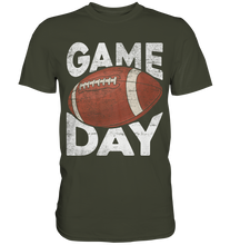Laden Sie das Bild in den Galerie-Viewer, American Football Game Day T-Shirt Geschenk Quarterback Touchdown Football Spieltag
