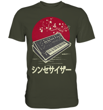 Laden Sie das Bild in den Galerie-Viewer, Synthesizer Keyboard Analog Modular Japanese Synth T-Shirt