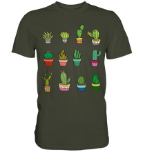 Laden Sie das Bild in den Galerie-Viewer, Kakteen T-Shirt Kaktus Sammler Sukkulenten Pflanzen