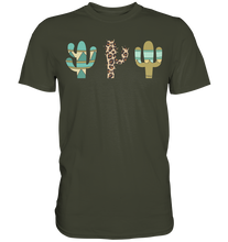 Laden Sie das Bild in den Galerie-Viewer, Kaktus Leopard Sukkulenten T-Shirt