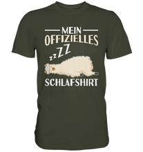Laden Sie das Bild in den Galerie-Viewer, Offizielles Schlafshirt Nachthemd Schlafanzug Pyjama Alpaka Lama T-Shirt