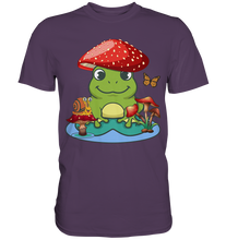 Laden Sie das Bild in den Galerie-Viewer, Frosch Schnecke Schmetterling T-Shirt
