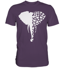 Laden Sie das Bild in den Galerie-Viewer, Elefant Schmetterling T-Shirt