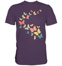 Laden Sie das Bild in den Galerie-Viewer, Farbenfrohe Bunte Schmetterling T-Shirt