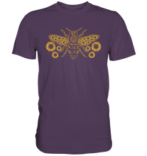 Laden Sie das Bild in den Galerie-Viewer, Biene Sonnenblume Shirt Imker Gärtner Bienen Garten T-Shirt