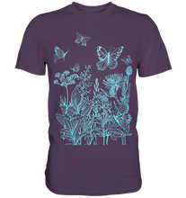 Laden Sie das Bild in den Galerie-Viewer, Natur Wiese Schmetterling T-Shirt
