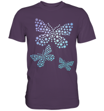 Laden Sie das Bild in den Galerie-Viewer, Blumen Frauen Schmetterling T-Shirt