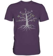 Laden Sie das Bild in den Galerie-Viewer, Bunter Schmetterling Baum T-Shirt Kopie Kopie Kopie - Premium Shirt