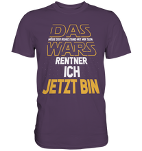 Laden Sie das Bild in den Galerie-Viewer, Das wars Ruhestand Geschenk Lustiger Rentner T-Shirt