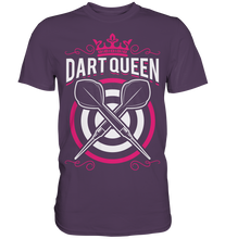 Laden Sie das Bild in den Galerie-Viewer, Dart Queen Darts Pfeil Dartscheibe Mädchen T-Shirt