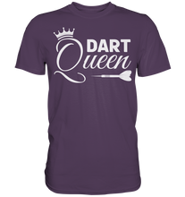 Laden Sie das Bild in den Galerie-Viewer, Dartspieler Königin Dartscheibe Dart Queen T-Shirt