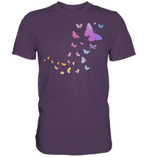 Laden Sie das Bild in den Galerie-Viewer, Aquarell Schmetterlinge T-Shirt