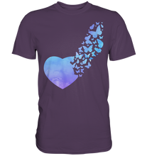 Laden Sie das Bild in den Galerie-Viewer, Buntes Frauen Schmetterling T-Shirt