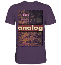 Laden Sie das Bild in den Galerie-Viewer, Analog Modular Synthesizer Retro Synth Produzent T-Shirt