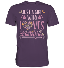 Laden Sie das Bild in den Galerie-Viewer, Frauen Schmetterling T-Shirt