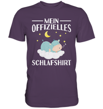 Laden Sie das Bild in den Galerie-Viewer, Offizielles Schlafshirt Nachthemd Schlafanzug Pyjama Nilpferd T-Shirt