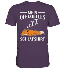 Laden Sie das Bild in den Galerie-Viewer, Offizielles Schlafshirt Nachthemd Schlafanzug Pyjama Fuchs T-Shirt