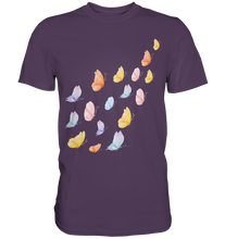 Laden Sie das Bild in den Galerie-Viewer, Aquarell Schmetterlinge T-Shirt
