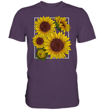 Laden Sie das Bild in den Galerie-Viewer, Sonnenblumen T-Shirt Gärtner Geschenk Garten
