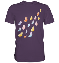 Laden Sie das Bild in den Galerie-Viewer, Frauen Pastel Schmetterlinge T-Shirt