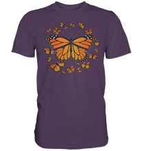 Laden Sie das Bild in den Galerie-Viewer, Frauen Monarch Schmetterling T-Shirt