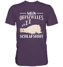 Laden Sie das Bild in den Galerie-Viewer, Offizielles Schlafshirt Nachthemd Schlafanzug Pyjama Alpaka Lama T-Shirt