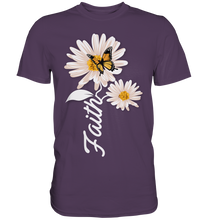 Laden Sie das Bild in den Galerie-Viewer, Glaube Frauen Schmetterling Faith T-Shirt