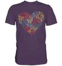 Laden Sie das Bild in den Galerie-Viewer, Frauen Schmetterling Herz T-Shirt