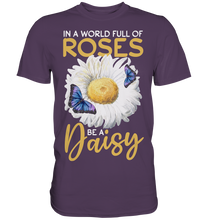 Laden Sie das Bild in den Galerie-Viewer, Frauen Schmetterling Gänseblume T-Shirt