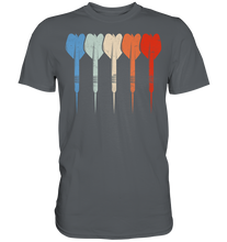 Laden Sie das Bild in den Galerie-Viewer, Vintage Darts Retro Dartpfeile T-Shirt