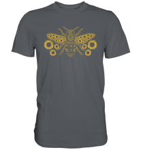 Laden Sie das Bild in den Galerie-Viewer, Biene Sonnenblume Shirt Imker Gärtner Bienen Garten T-Shirt