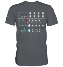 Laden Sie das Bild in den Galerie-Viewer, Modularer Synthesizer Analog T-Shirt